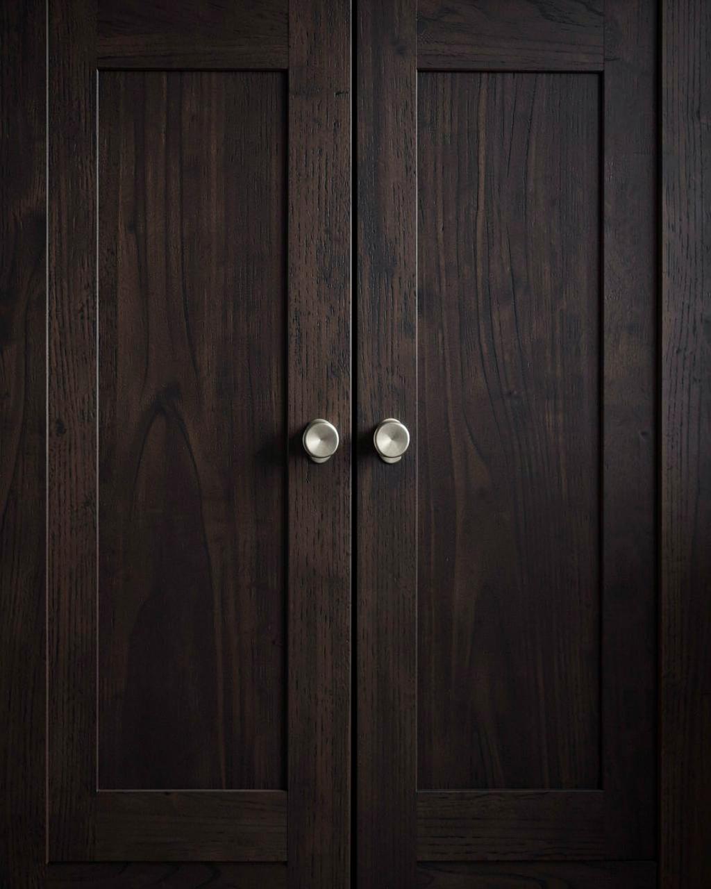 Espresso cabinet door sample